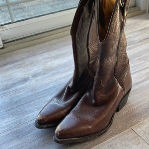 Leather Cowboy Boots